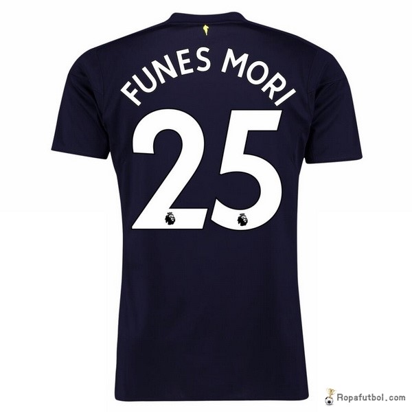 Camiseta Everton Replica Tercera Ropa Funes Mori 2017/18